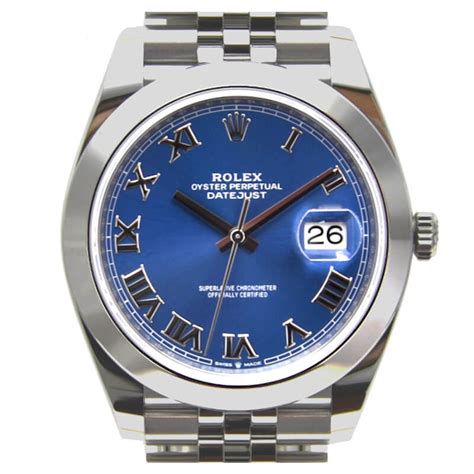 rolex datejust azzurro|rolex datejust 41 oyster.